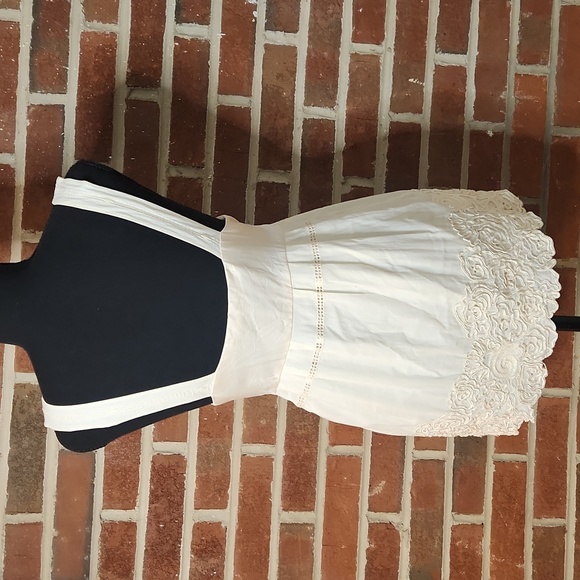 Vintage MINT Jodi Arnold empire waist embroidered top, size 8 - Picture 4 of 7